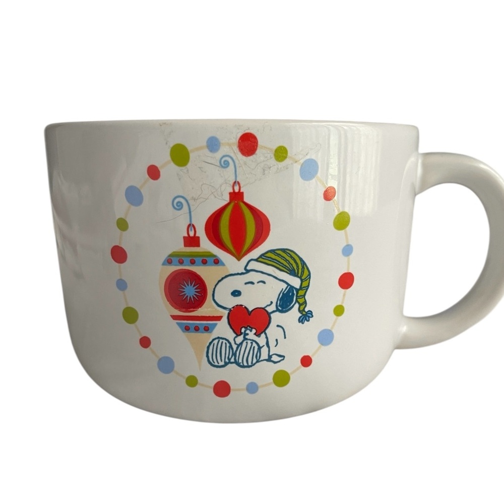 Peanuts Snoopy Holiday Mug Latte Coffee Hot Chocolate